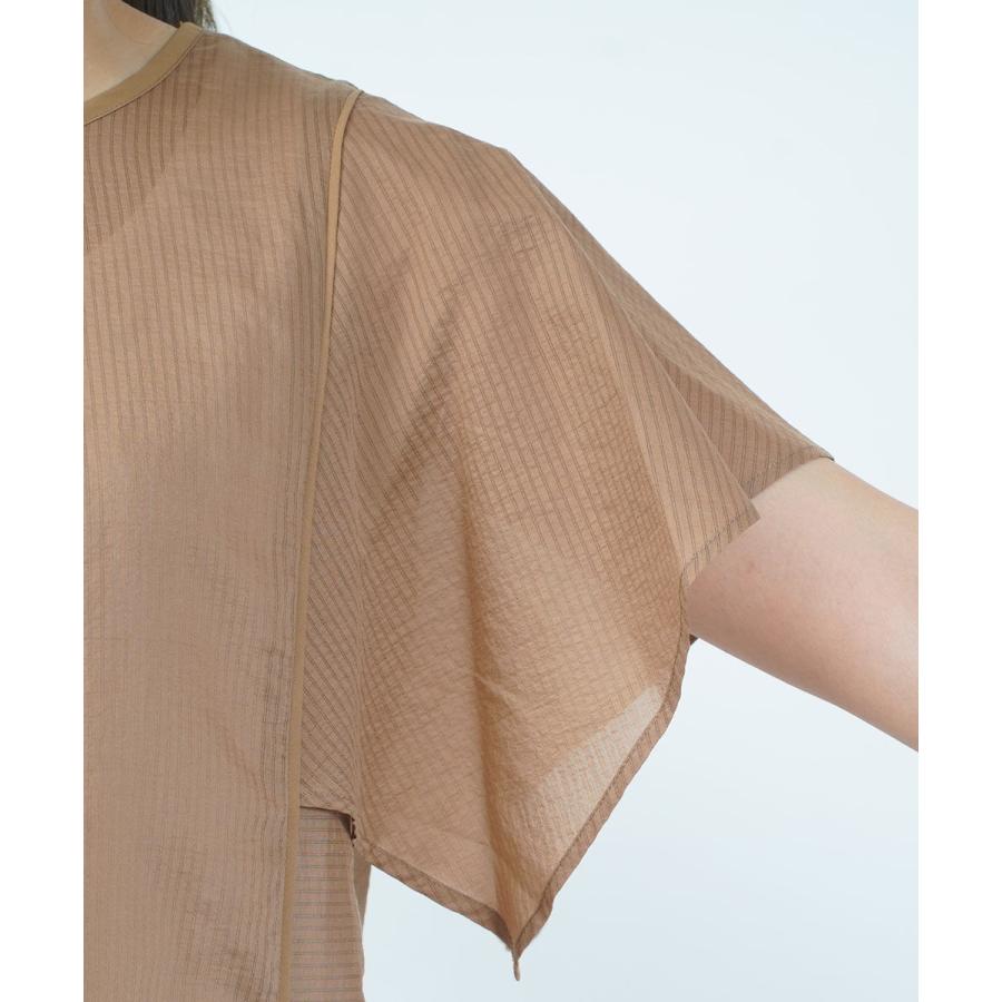 シードレイク フィラメントボーダーブラウス Seadrake B-8920894 国内正規品 2025春夏新作 送料無料 シードレイク フィラメントボーダーブラウス Seadrake レディース 国内