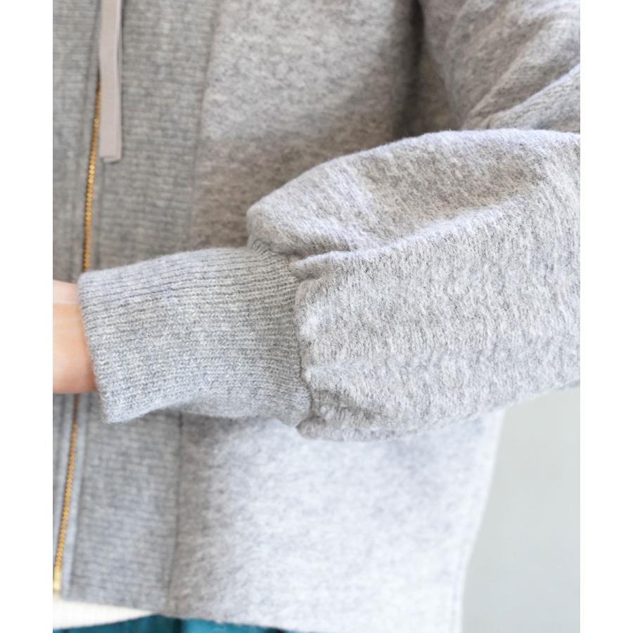 シードレイク イタリアンエアリー Vネックジップブルゾン Seadrake