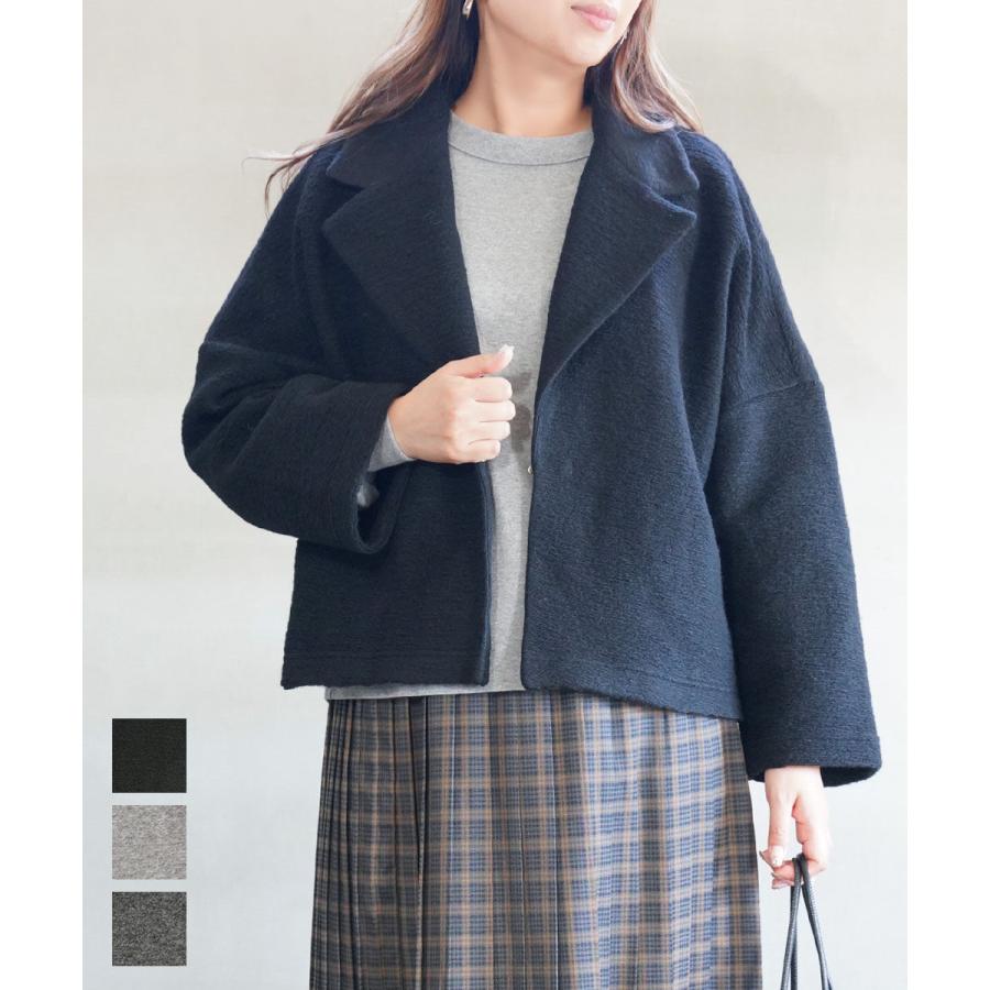 シードレイク イタリアンエアリー テーラードショートコート Seadrake B-895602 国内正規品 2025秋冬新作 送料無料 シードレイク イタリアンエアリー テーラードショートコート Seadrake