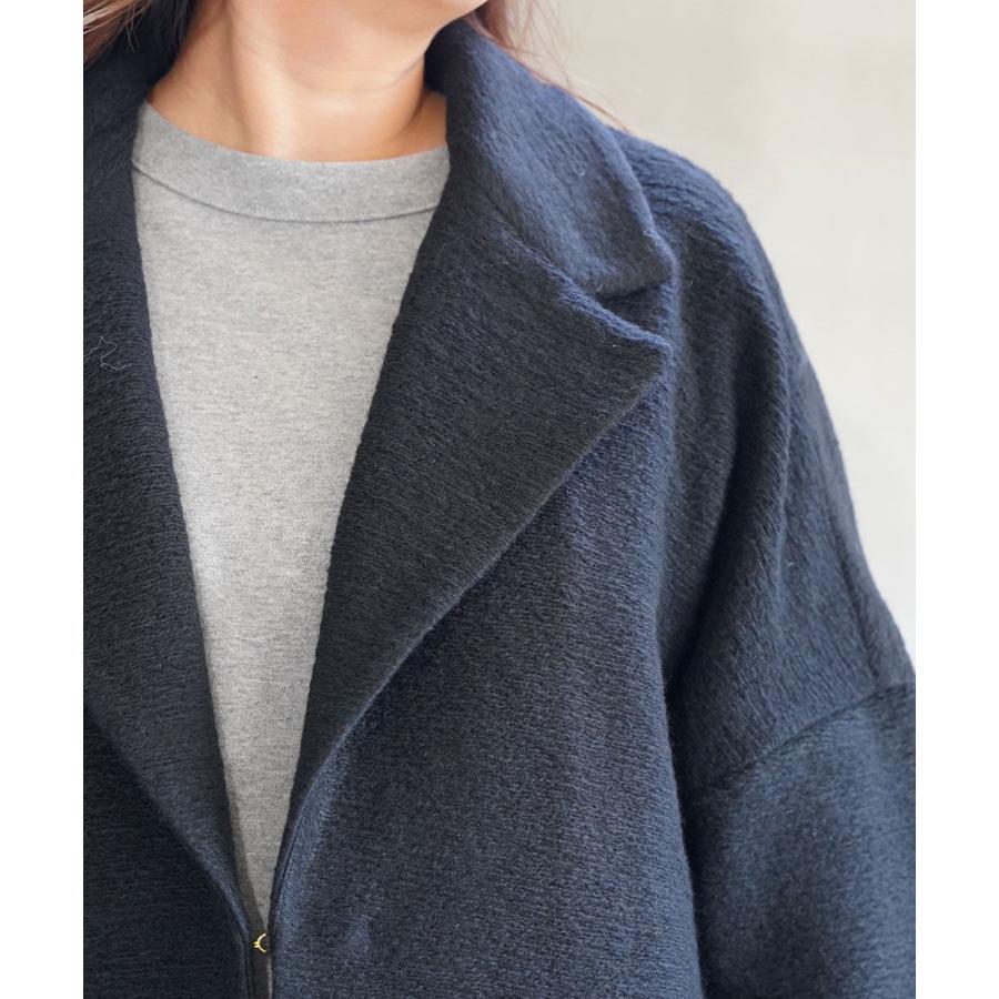 シードレイク イタリアンエアリー テーラードショートコート Seadrake