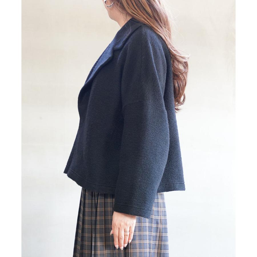 シードレイク イタリアンエアリー テーラードショートコート Seadrake B-895602 国内正規品 2025秋冬新作 送料無料 シードレイク イタリアンエアリー テーラードショートコート Seadrake