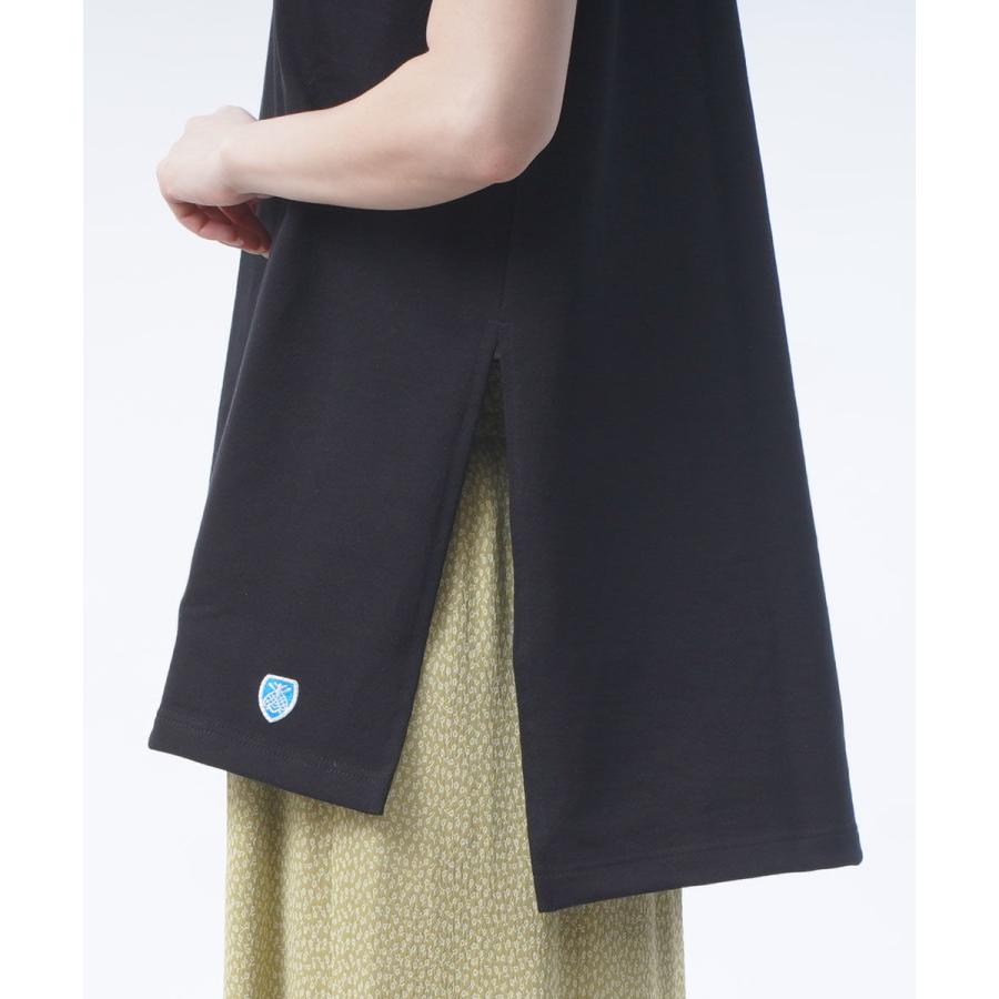 オーチバル・オーシバル コットンロード バスクシャツ ロングスリット スリーブレス ボートネックシャツ ORCIVAL B262 国内正規品 220403 送料無料 ORCIVAL（オーシバル） オーチバル・オーシバル コットンロード バスク