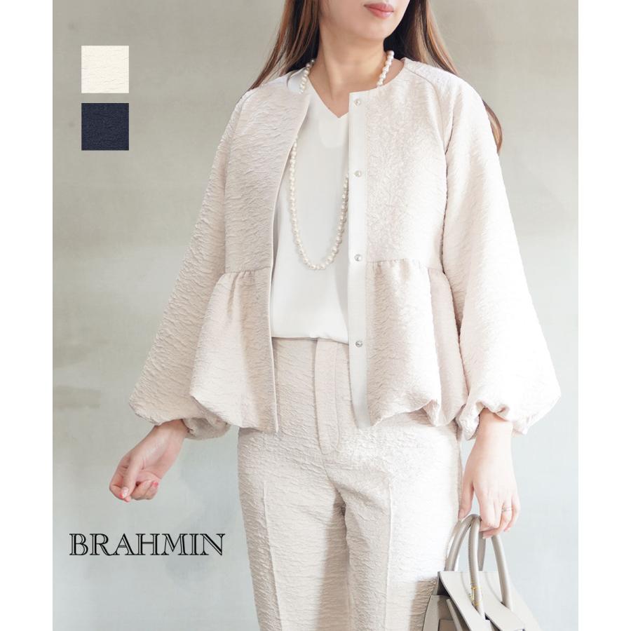 Brahmin（ブラーミン） ジャガードノーカラージャケット Brahmin 2026 