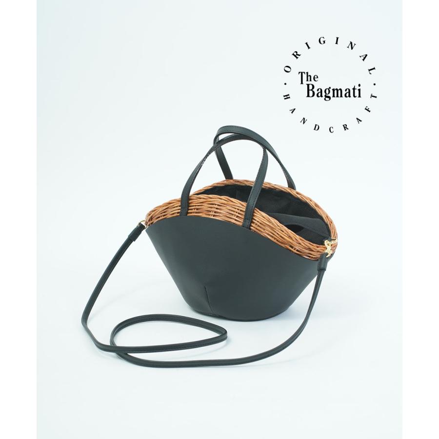 ザ バグマティ レザー×ウィッカーカゴバッグ The Bagmati 2025春 ザ バグマティ レザー×ウィッカーカゴバッグ The Bagmati 2025春