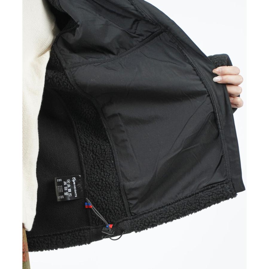 ケープハイツ フリース ボア ジャケット ブレイクハート Wmns