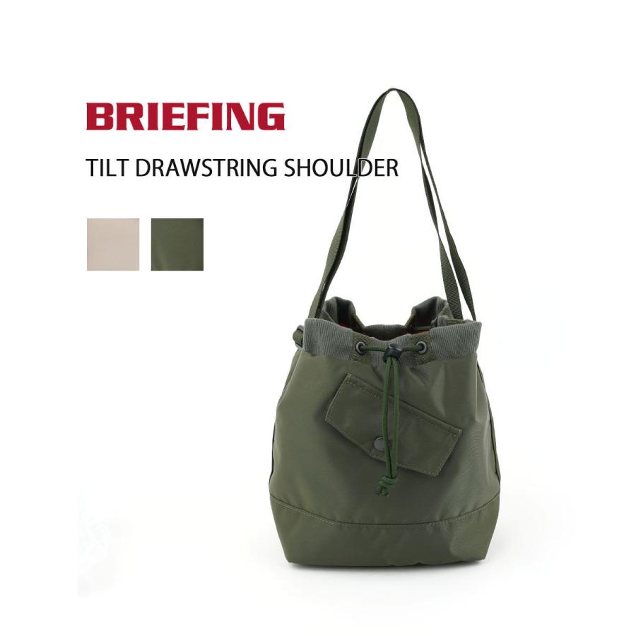 BRIEFING（ブリーフィング） ショルダーバッグ TILT DRAWSTRING
