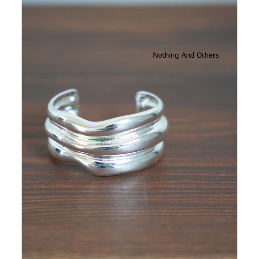 ナッシングアンドアザーズ New Wave Bangle Nothing And Others C42410049 国内正規品 2025春夏新作 ナッシングアンドアザーズ New Wave Bangle Nothing And Others