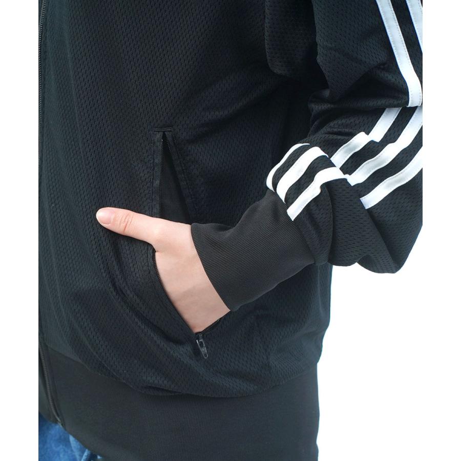 未使用級✨アディダス　トラックトップ　メッシュジャケット　ブルゾン　Lサイズ 中古・古着通販】adidas (アディダス) メッシュトラックトップ ブルー