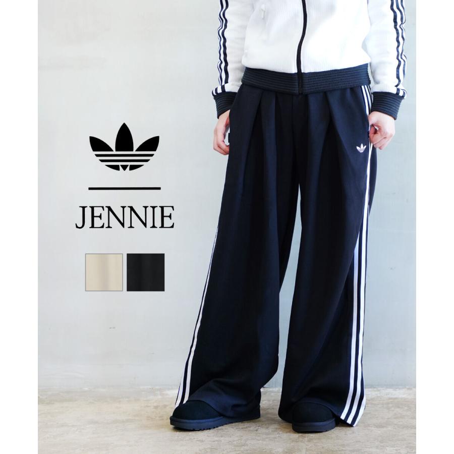 アディダス ADIDAS ORIGINALS BY JENNIE プリーツ トラックパンツ