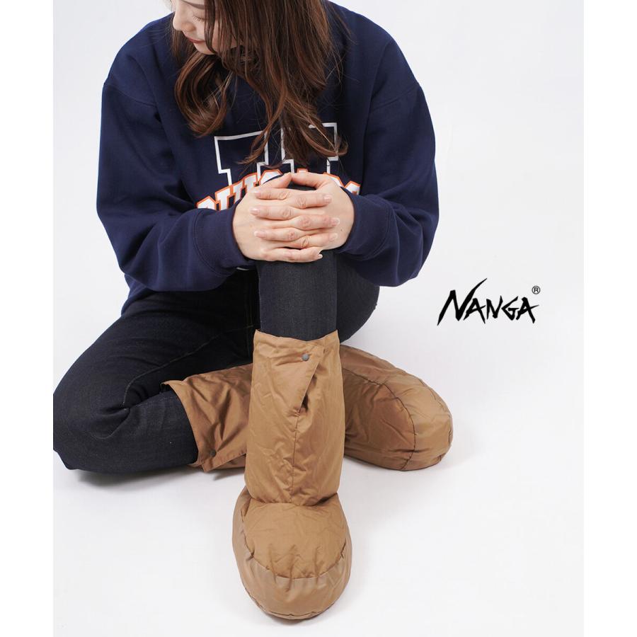 ナンガ コットンダウン テントシューズ ルームシューズ NANGA