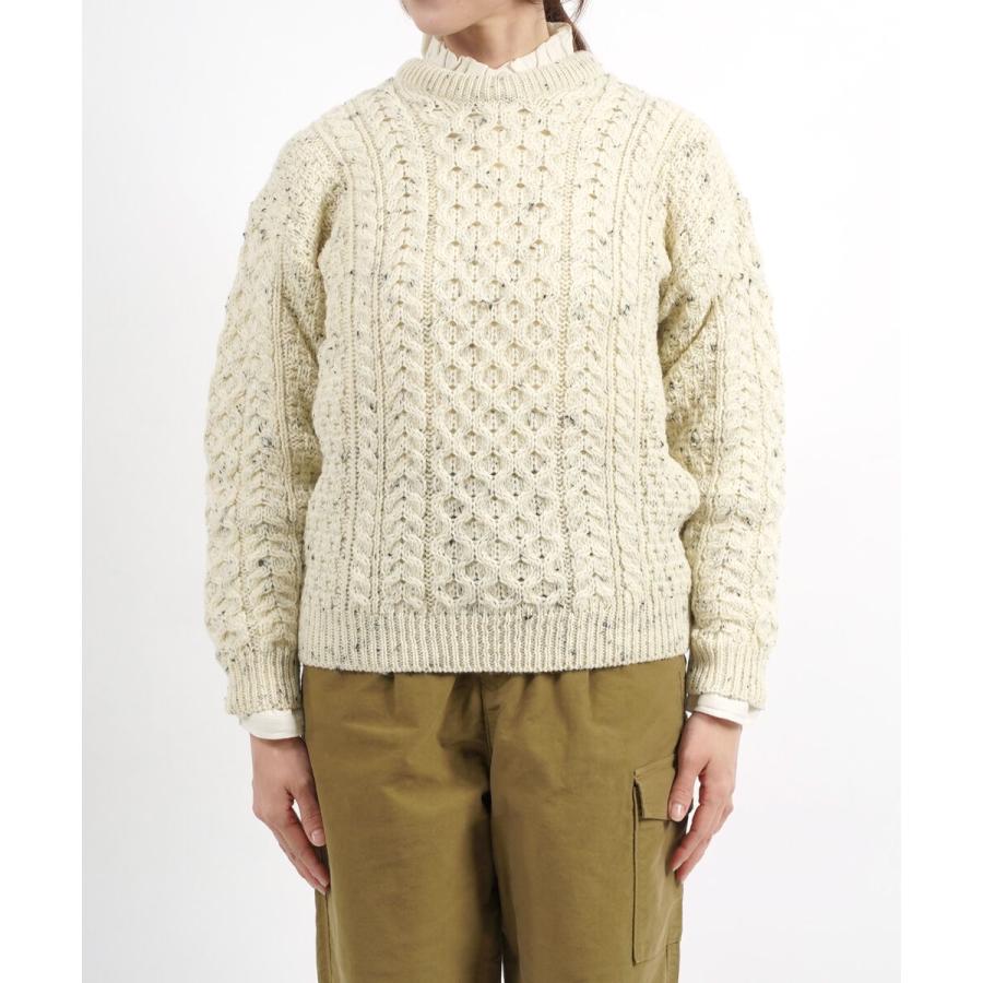 アランウーレンミルズ ニットプルオーバー セーター アランニット Aran Woollen Mills CDF995001 国内正規品 220209 送料無料 aran WOOLLEN MILLS（アランウーレンミルズ） ニットプルオーバー