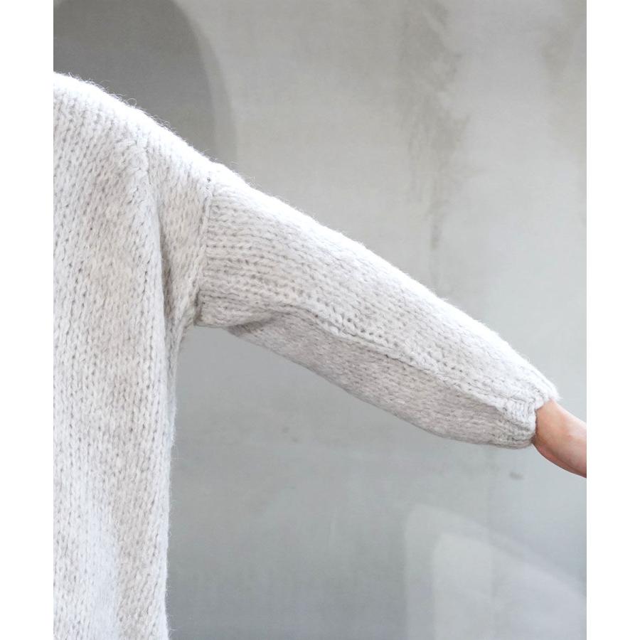 【新品未使用】トリコットジーンマーク　フランス製　ローゲージニット　オフホワイト トリコット ジーン マルク/トリコット マーク CESAME TRICOTS JEAN