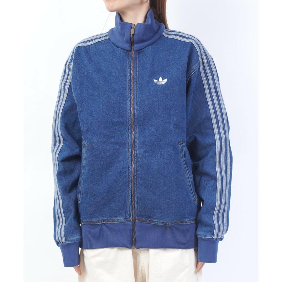 アディダス アディカラー デニム ファイヤーバード トラックトップ