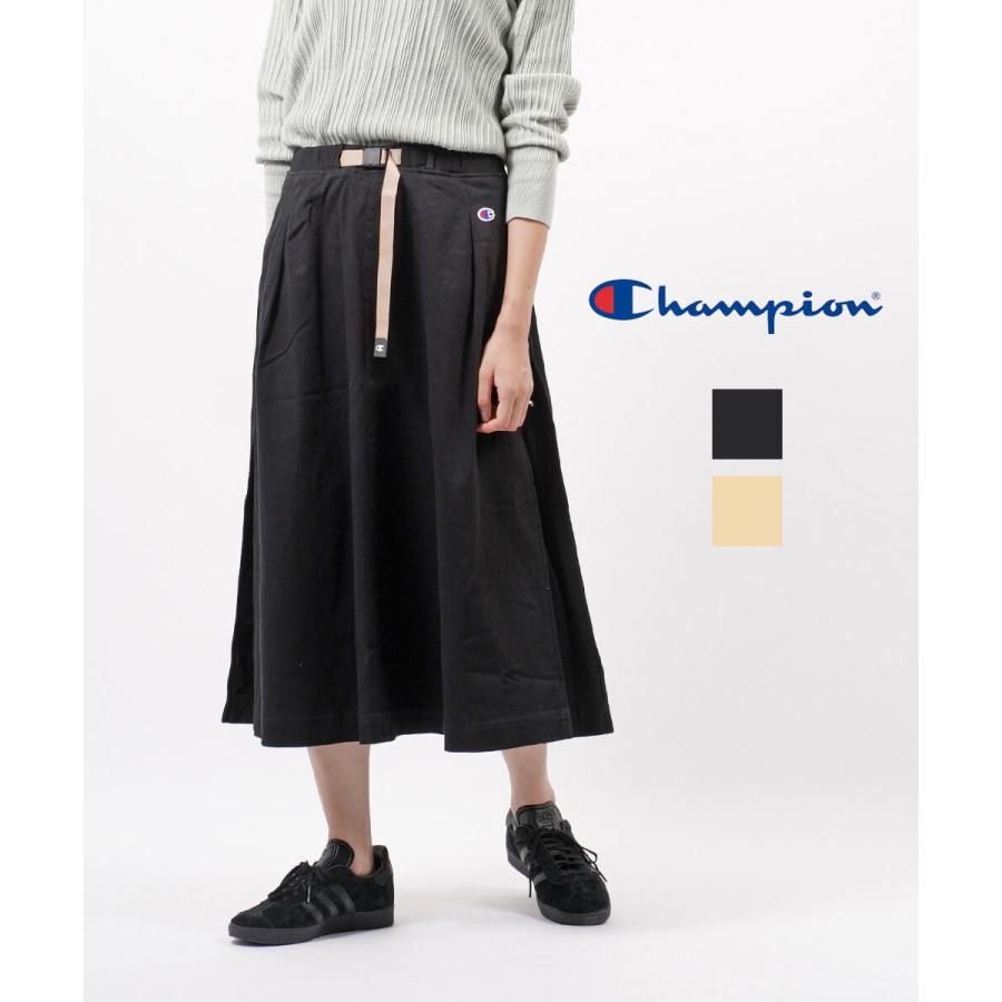Champion チャンピオン ボックスプリーツスカート ロング Champion チャンピオン ボックスプリーツスカート ロング