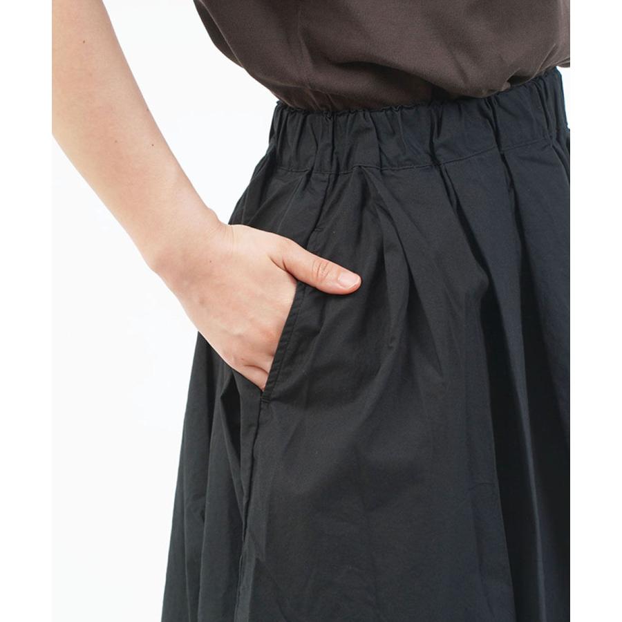 ダナファヌル コットンタックスカート DANA FANEUIL D-8125349 国内正規品 2025秋冬新作 送料無料 DANA FANEUIL（ダナファヌル） コットンタックスカート DANA FANEUIL