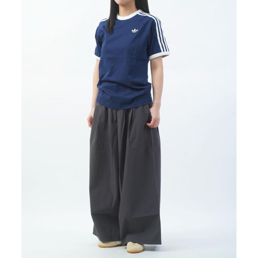 アディダス スリーストライプTシャツ adidas 2026春夏新作 レディース