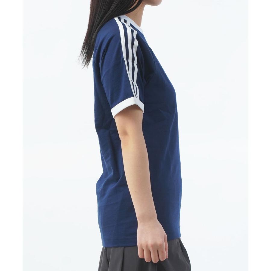アディダス スリーストライプTシャツ adidas 2026春夏新作 レディース