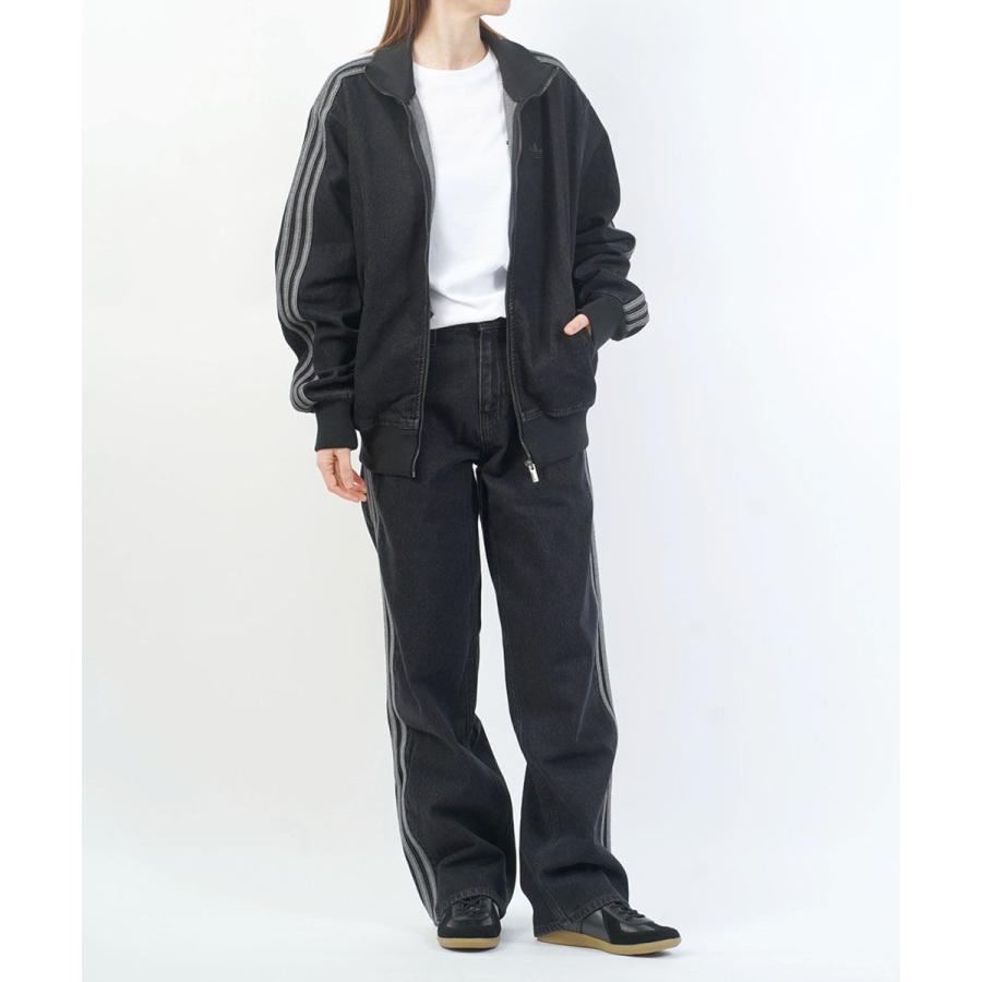 アディダス アディカラー デニム ファイヤーバード トラックトップ