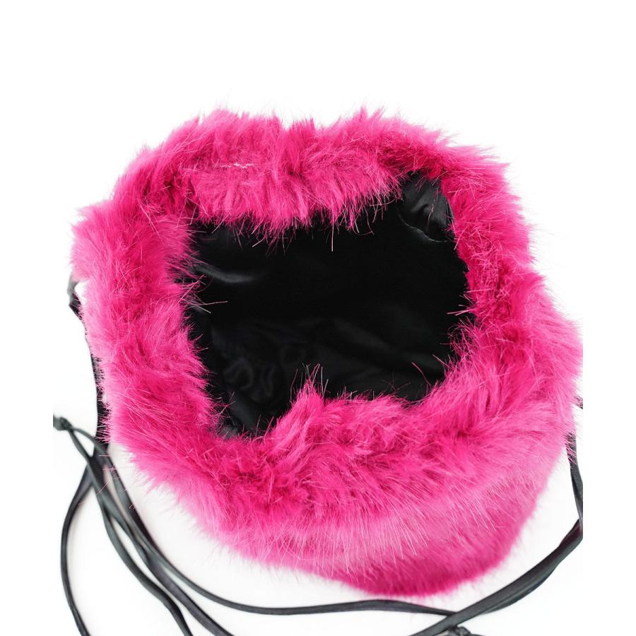 HELEN MOORE ヘレンムーア ショルダーバッグ ファーバッグ helen