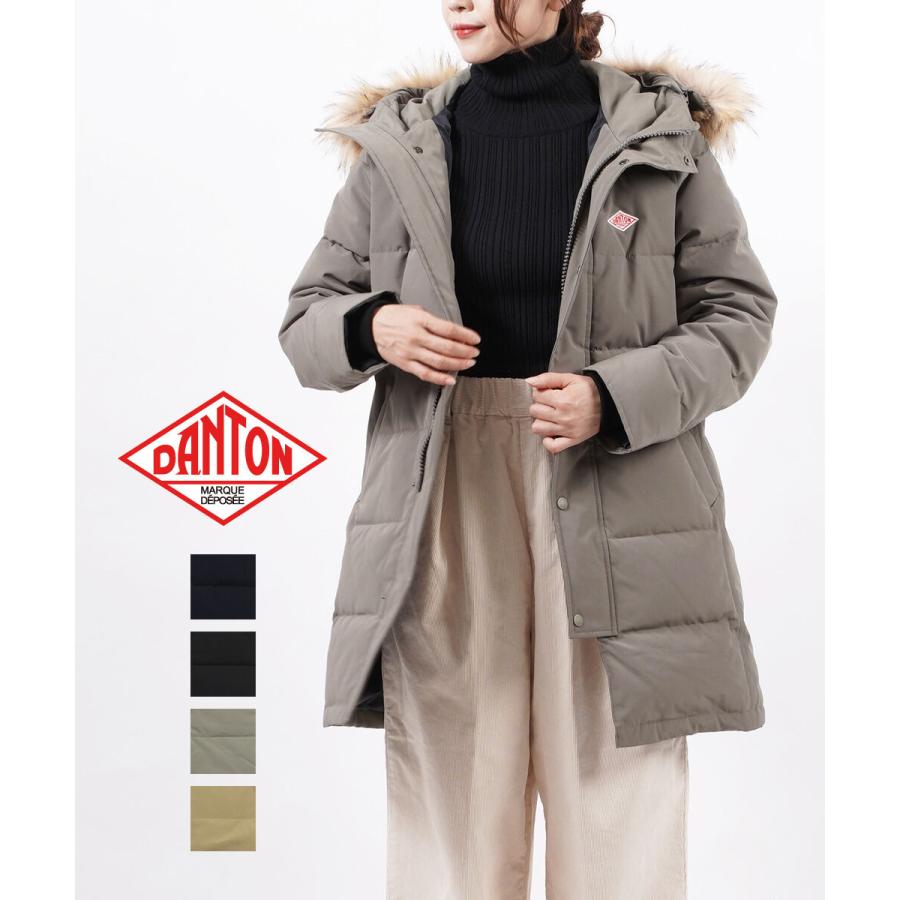 ダントン タッサーダウン ダウンコート アウター Danton 22秋冬新作 レディース 国内正規品 Dt A0006las Etre Par Bleu Comme Bleu 通販 Yahoo ショッピング