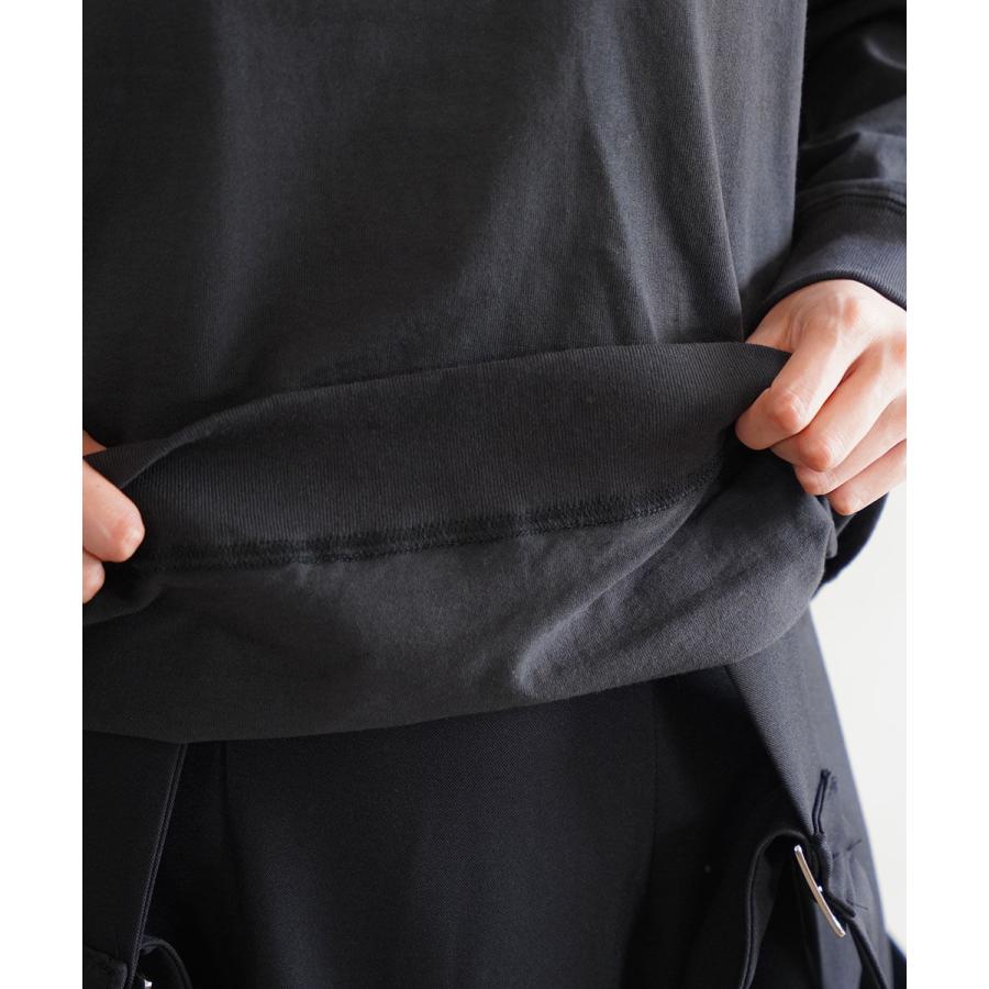 dahl'ia（ダリア） ラウンド ビッグカラー スウェットプルオーバー