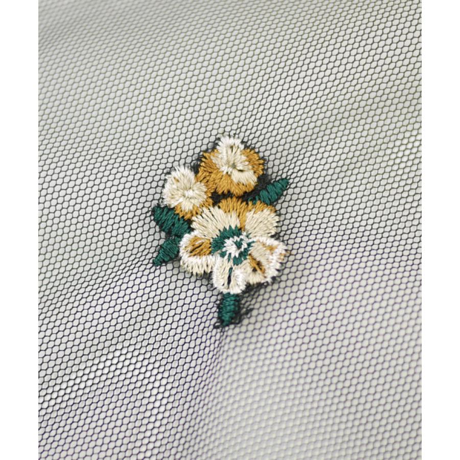 ベアトリス フラワー刺繍 レイヤード チュールスカート BEATRICE E22113 国内正規品 210803 送料無料 BEATRICE（ベアトリス） フラワー刺繍 レイヤード チュールスカート