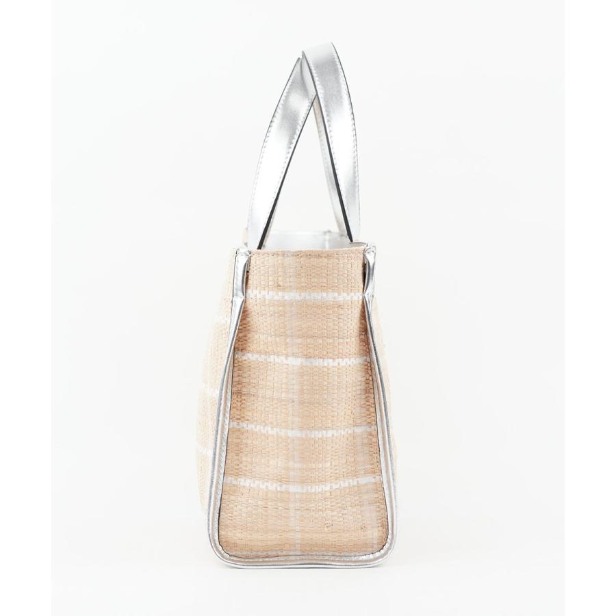 エルサック CHECK WIDE TOTE Ele'Sac レディース 国内正規品 : etre