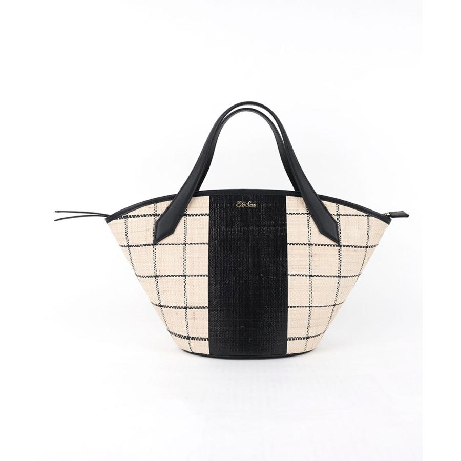 エルサック CHECK SHAPE TOTE Ele