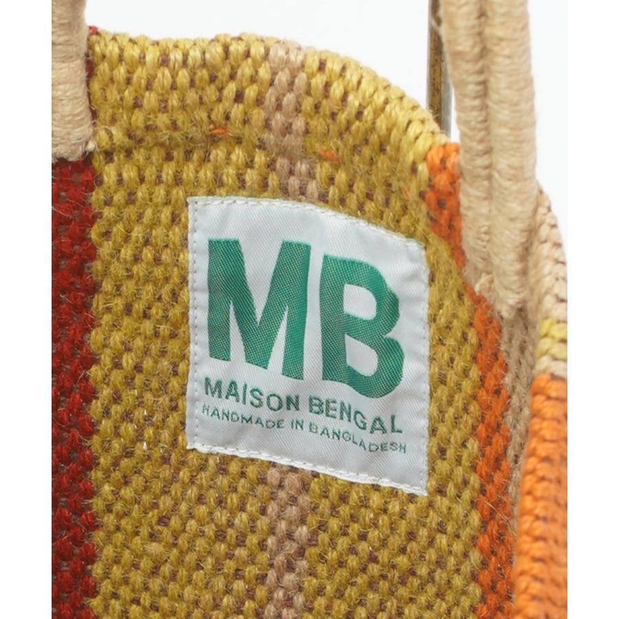 マイソン ベンガル/メイゾン ベンガル ジュートバッグ かごバッグ  Maison Bengal ET 国内正規品 220303 マイソン ベンガル/メイゾン ベンガル ジュートトートバッグ Maison
