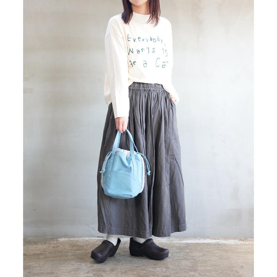 ガーゼ アンティークジャガードギャザースカート Gauze# レディース