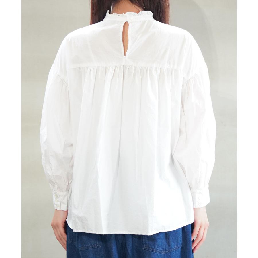 Gauze# ガーゼ　フリルブラウス ガーゼ タイニーフリルブラウス Gauze# 2025秋冬新作 レディース 国内