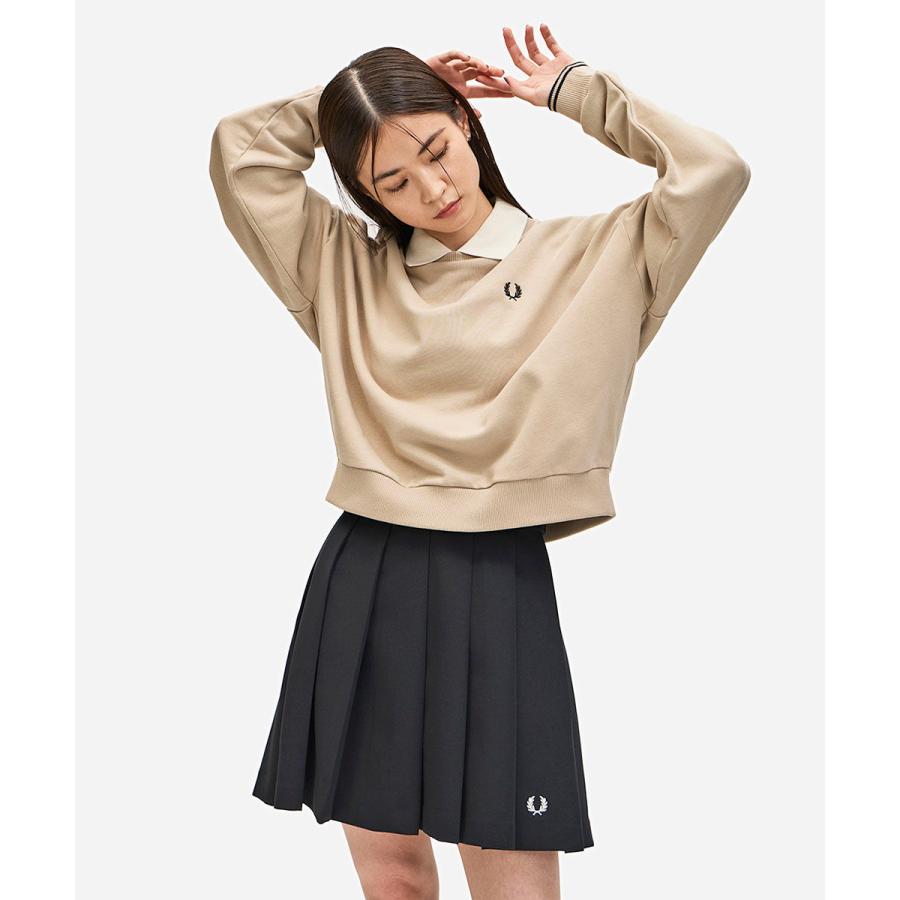 フレッドペリー Tipped Sweatshirt FRED PERRY レディース 国内正規品