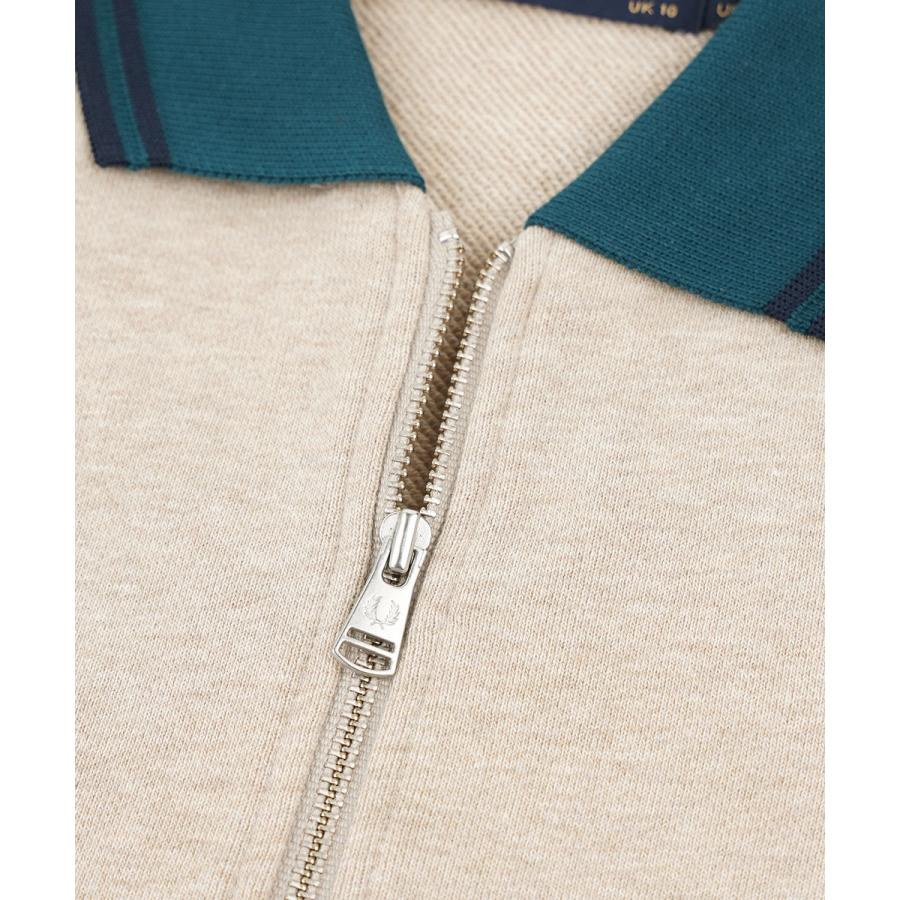 フレッドペリー Zip Neck Collar Sweatshirt FRED PERRY 2025秋冬新作
