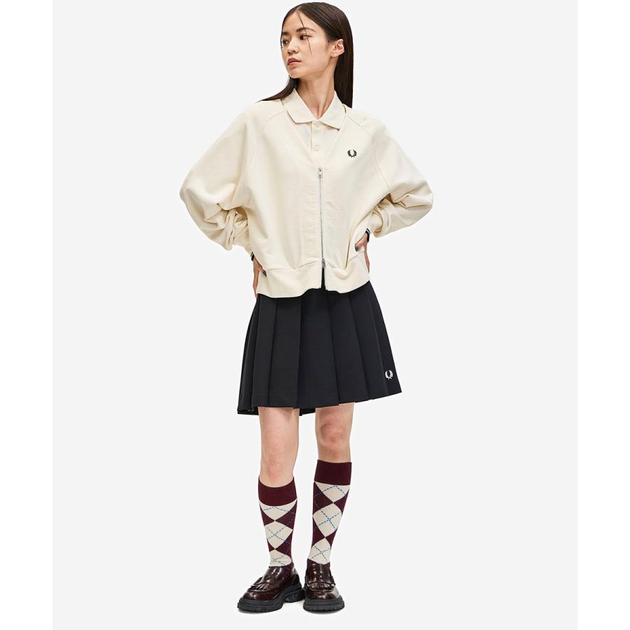 フレッドペリー Zip-Through Sweatshirt Cardigan FRED PERRY