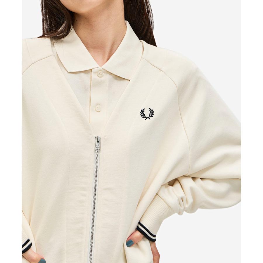 フレッドペリー Zip-Through Sweatshirt Cardigan FRED PERRY
