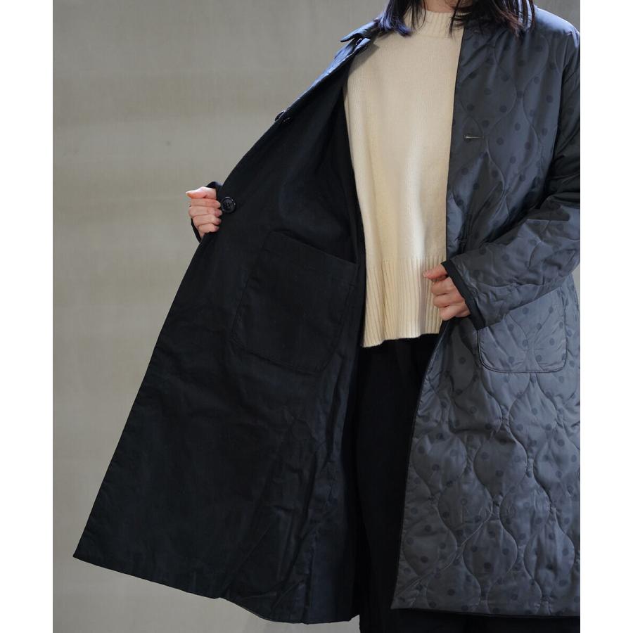 ガーゼ オリジナルドットキルト リバーシブルコート Gauze# レディース