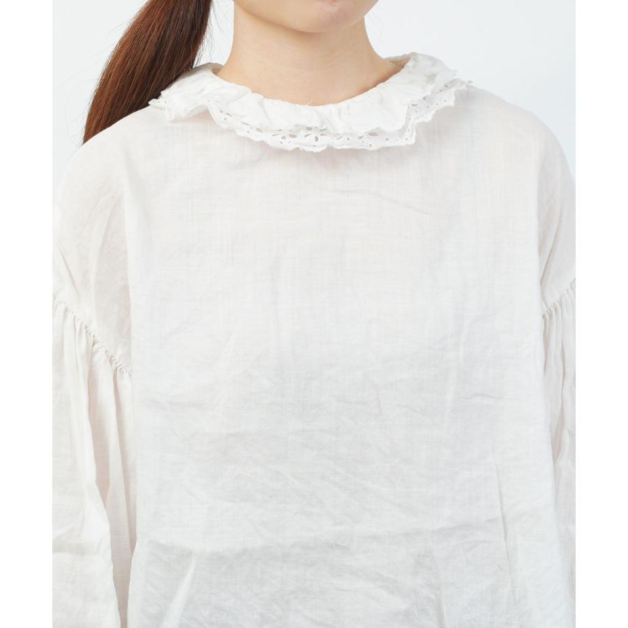 ガーゼ ダブルフリルブラウス Gauze# レディース 国内正規品 ガーゼ ダブルフリルブラウス Gauze# レディース 国内正規品