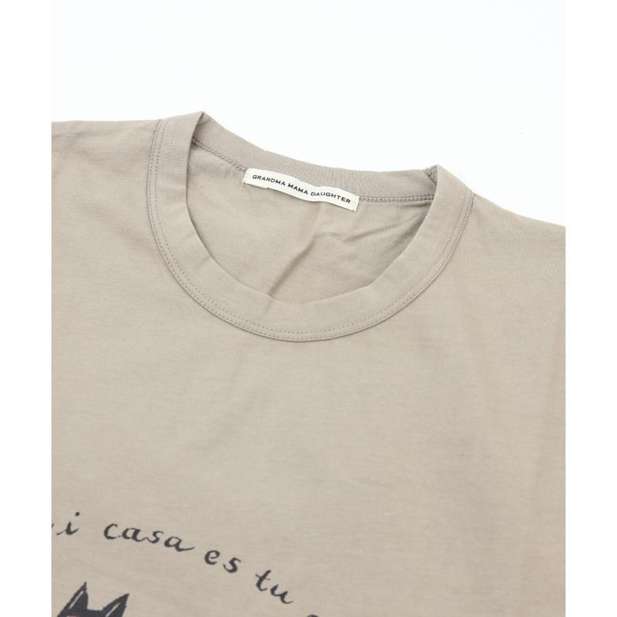 GRANDMA MAMA DAUGHTER（グランマママドーター） Tシャツ 黒猫TEE