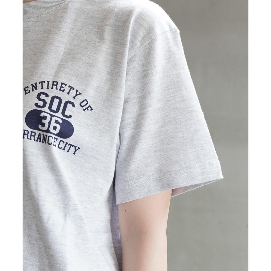 ガルフコーストスポーツウェア クルーネック プリントTシャツ