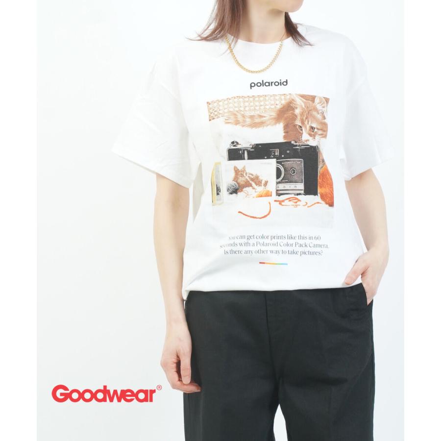 グッドウェア PORALOID CAT Tee GOODWEAR GDW-LCS-251501 国内正規品 2025春夏新作 メール便可能商品[M便 5/5] Goodwear（グッドウェア） PORALOID CAT Tee GOODWEAR レディース