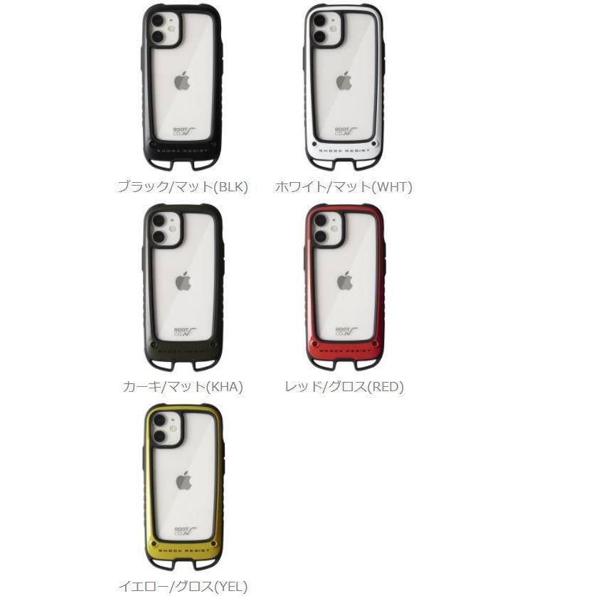 ルート/ルートコー iPhone12 mini専用 GRAVITY Shock Resist Case +
