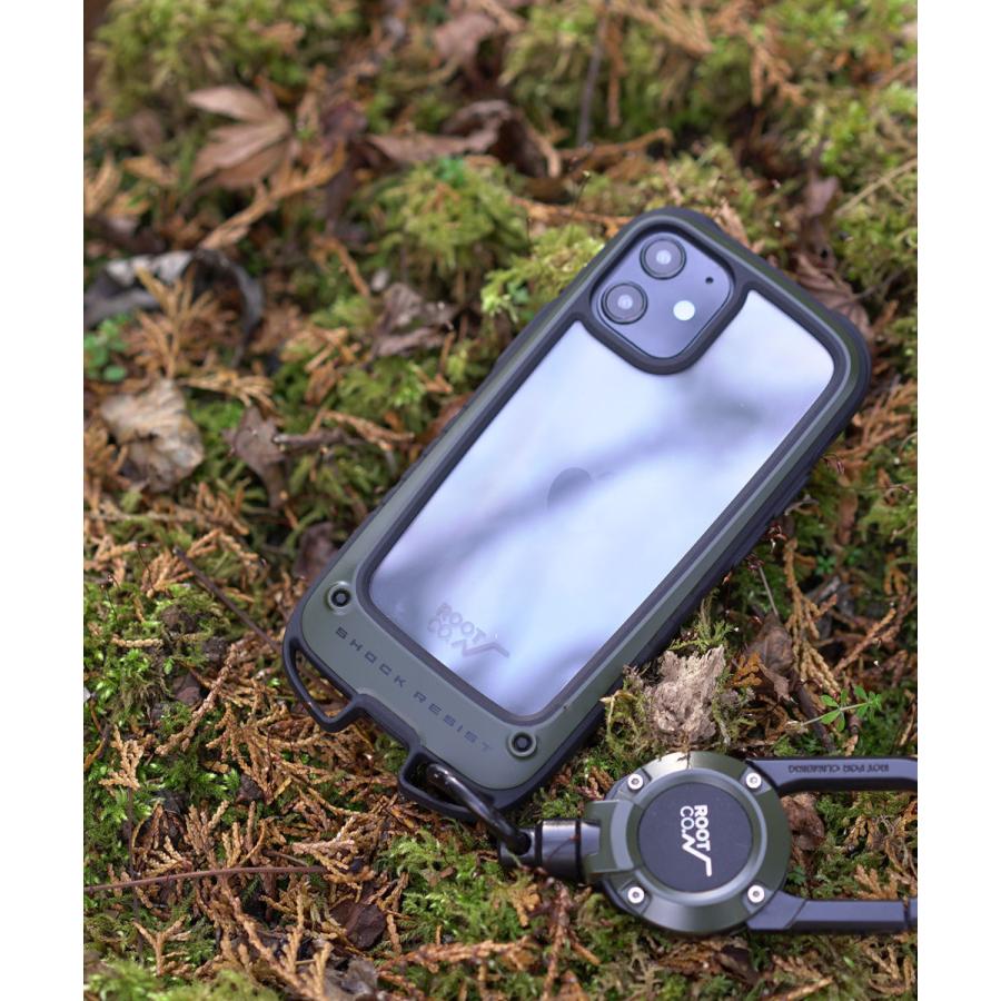 ルート/ルートコー iPhone12 mini専用 GRAVITY Shock Resist Case +