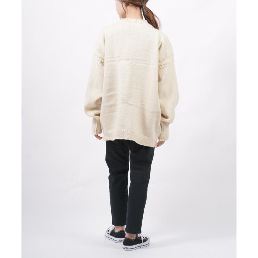 ル トリコチュール ガンジーセーター ニットプルオーバー Le Tricoteur