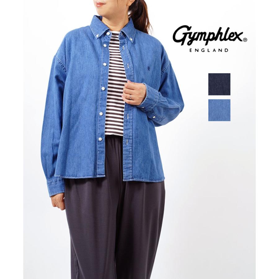 GYMPHLEX ジムフレックス シャツ ショート ボタンダウンシャツ GYMPHLEX ジムフレックス シャツ ショート ボタンダウンシャツ