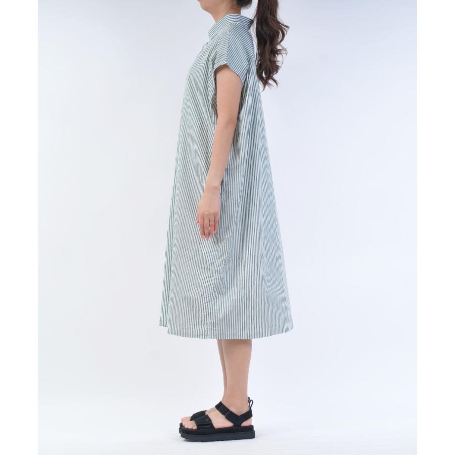 GYMPHLEX（ジムフレックス） シャツワンピース SLEEVELESS B.D. SHIRT