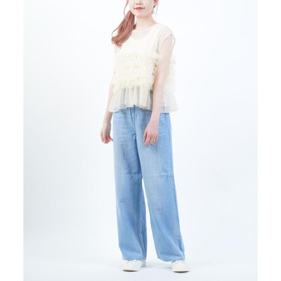 ヘルシーデニム Breezy PinkPepper Easy Healthy DENIM レディース