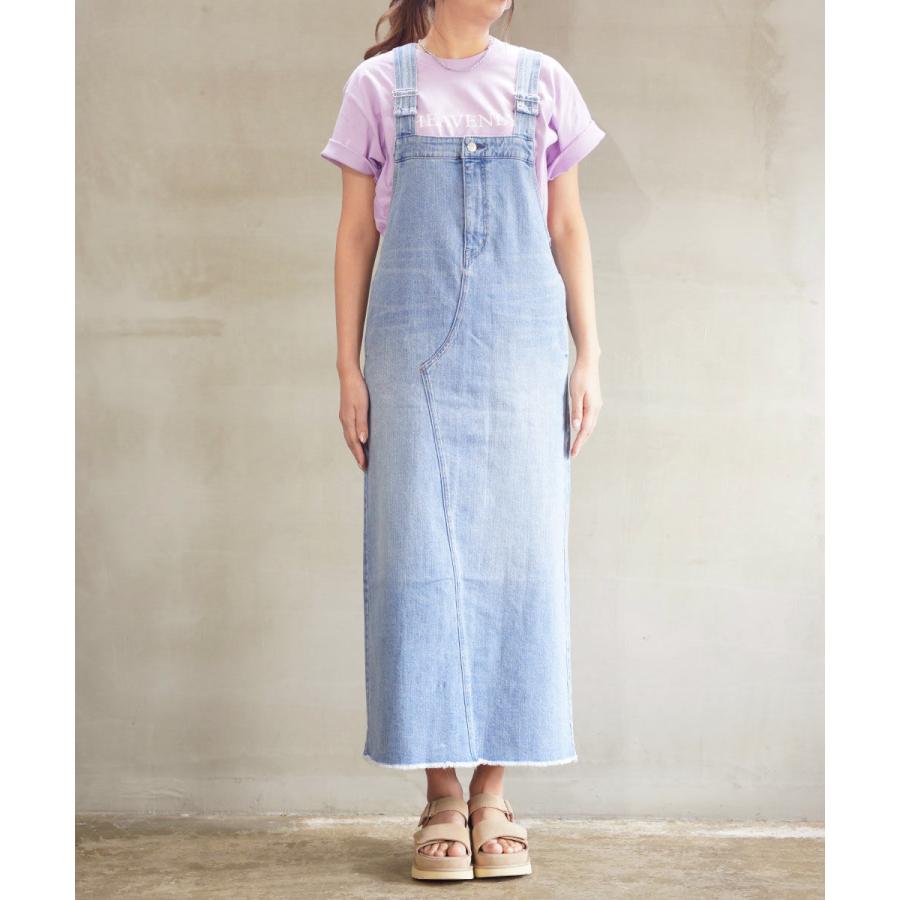 Healthy DENIM ヘルシーデニム Caramel ジャンパースカート ヘルシーデニム Caramel キャラメル Healthy DENIM レディース 国内