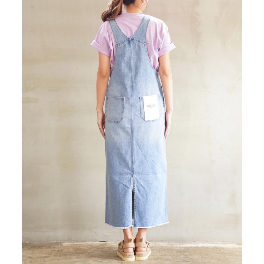Healthy DENIM ヘルシーデニム Caramel ジャンパースカート ヘルシーデニム Caramel キャラメル Healthy DENIM レディース 国内