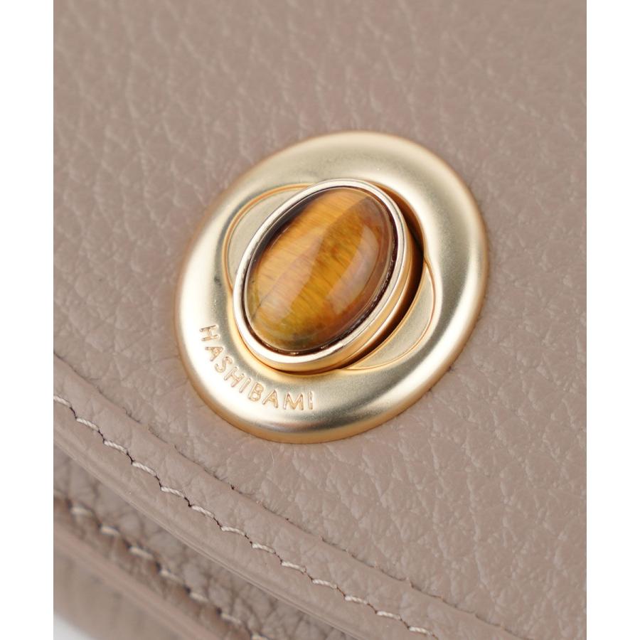 ハシバミ ジェムストーン 天然石 ミニウォレット Hashibami 2025秋冬