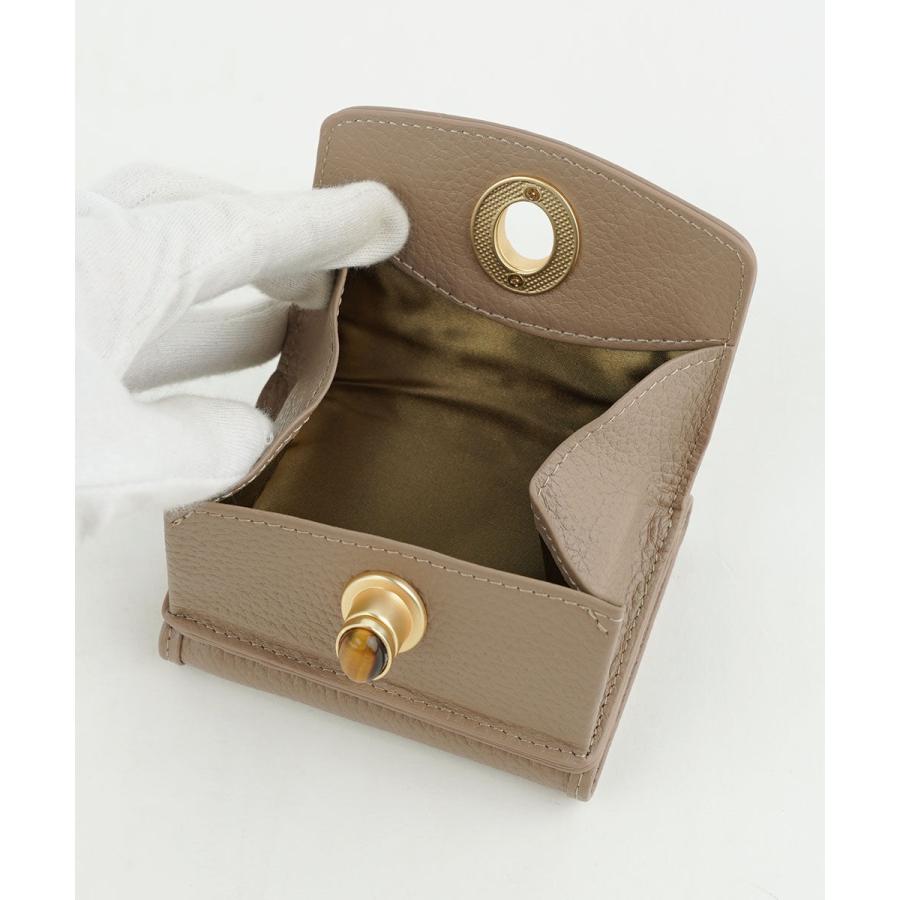 ハシバミ ジェムストーン 天然石 ミニウォレット Hashibami 2025秋冬